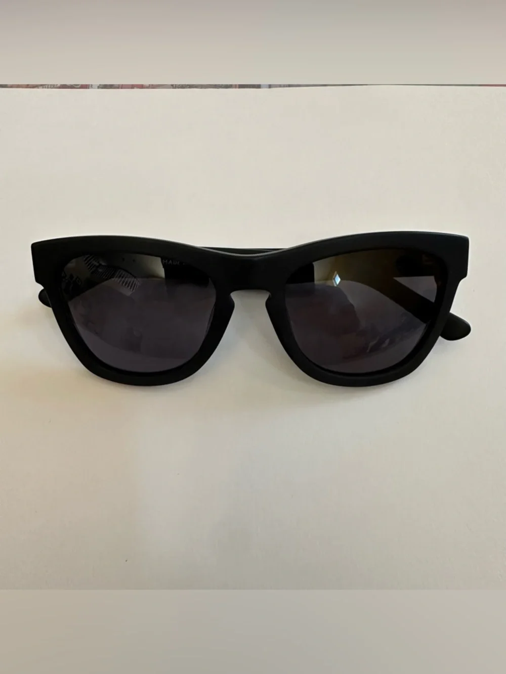 Westward Leaning Pioneer Sunglasses with Marble Detail at Temples